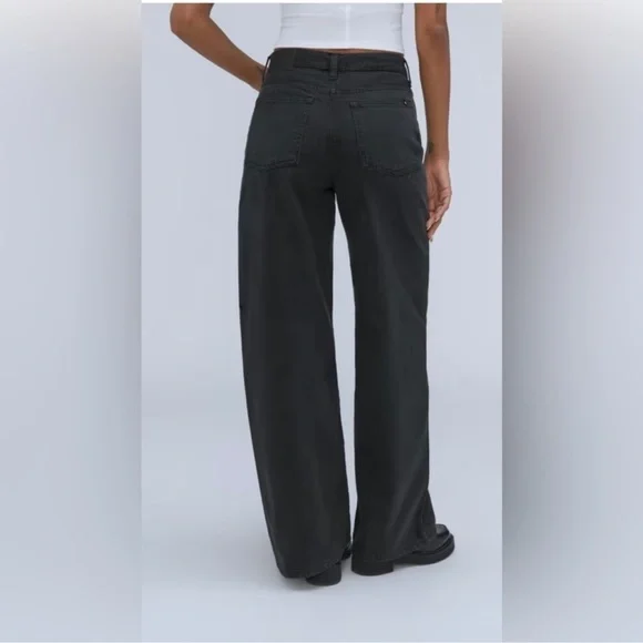 Everlane the baggy jean low rise low stretch 23 regular - Picture 1 of 15